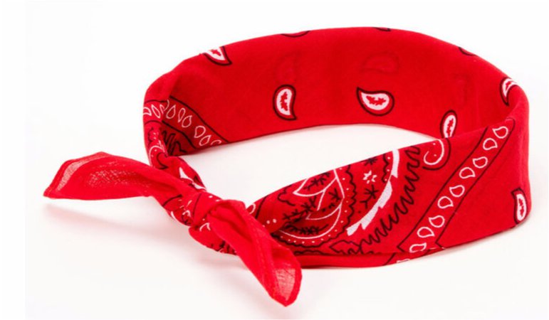 red bandana