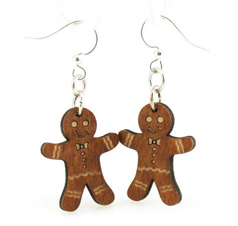 gingerbread earring - Google Search