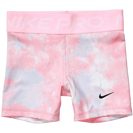 pink pro Nike shorts