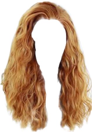 wavy ginger hair