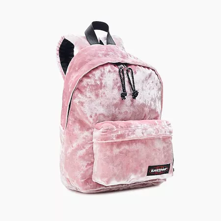 Women's Eastpak&reg; For J.Crew Orbit Backpack In Pink Velvet - Women's Bags | J.Crew
