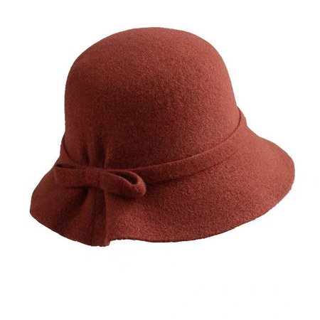 Foldable Cloche Hat Adjustable Hat for Women Wool Bucket Hat | Etsy