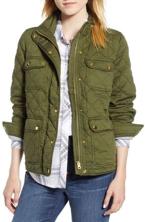 J.Crew Quilted Downtown Field Jacket | Nordstrom