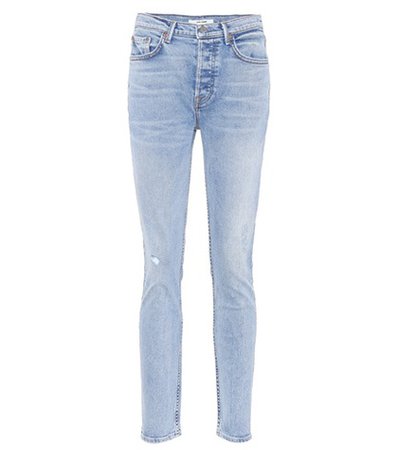 Karolina high-waisted skinny jeans