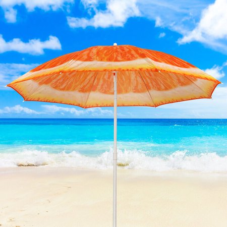 Highland Dunes Leighty 5' Beach Umbrella | Wayfair