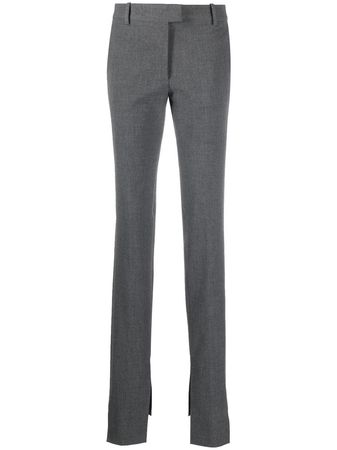 The Attico Split Cuff Tailored Trousers - Farfetch
