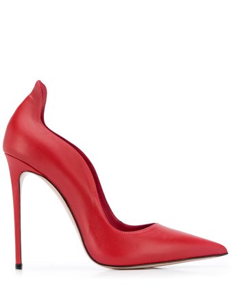 Le Silla Pointed Sculpted Pumps - Farfetch