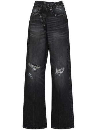 R13 Crossover wide-leg Jeans - Farfetch