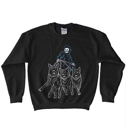 WICKED CLOTHES 'Reaper Dogs' Sweatshirt