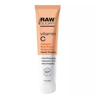 Raw Sugar Vitamin C Collagen Boosting & Brightening Hand Cream - 1oz : Target