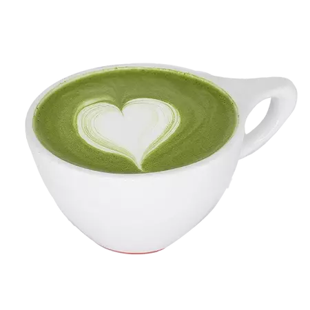 green hot latte