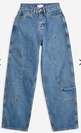 topshop cargo baggy jeans by boutique
