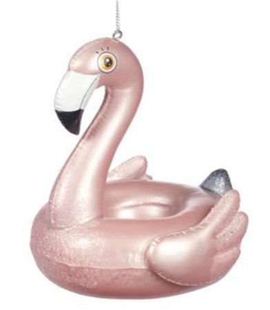 Goodwill Christmas Ornaments Flamingo Floatie