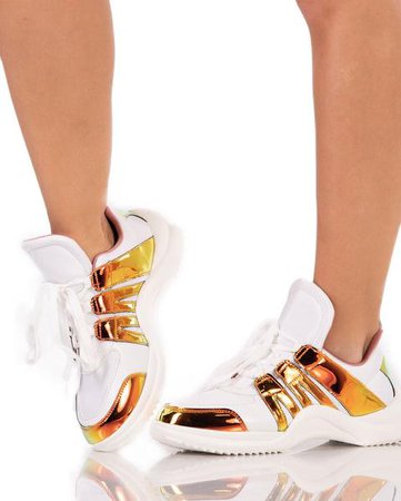 Sassy Holographic Sneakers