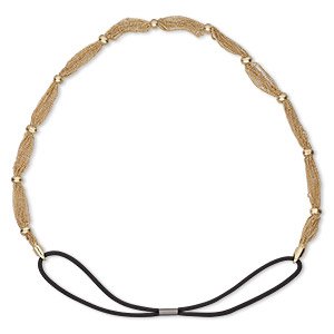 gold rope headband