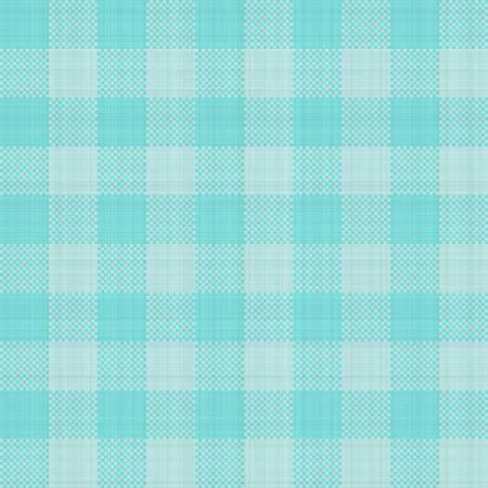 Turquoise Gingham Pattern