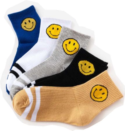 Smiley face socks