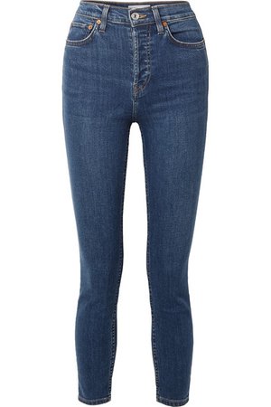 RE/DONE | Ultra Stretch Medium 53 skinny jeans | NET-A-PORTER.COM