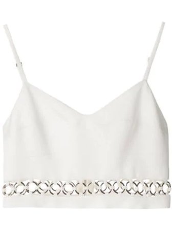 White Crop Top PNG