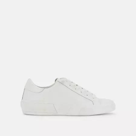 ZINA 360 SNEAKERS WHITE RECYCLED LEATHER – Dolce Vita