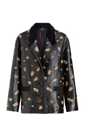 Floral Leather Jacket By Etro | Moda Operandi