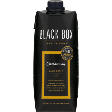 Black Box Wines Chardonnay White Wine Go Pack