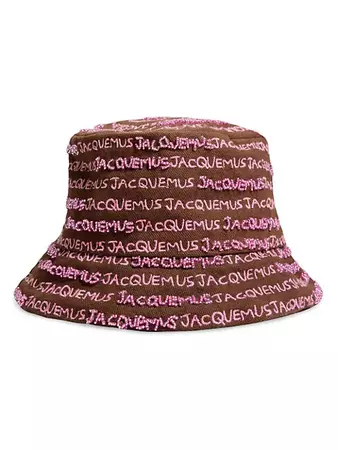 Shop Jacquemus Le Bob Bordado Logo Bucket Hat | Saks Fifth Avenue