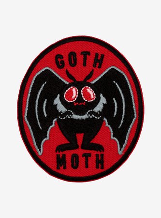 Goth Moth Patch