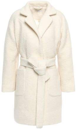 Fenn Belted Wool-blend Boucle Coat