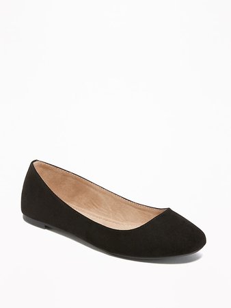 Faux-Suede Ballet Flats for Women | Old Navy