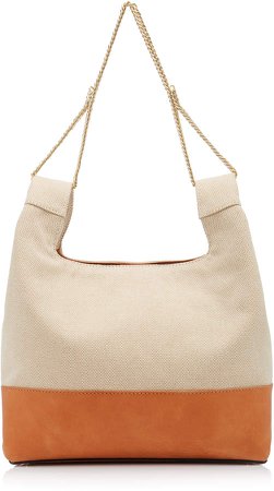 Canvas And Leather Tote