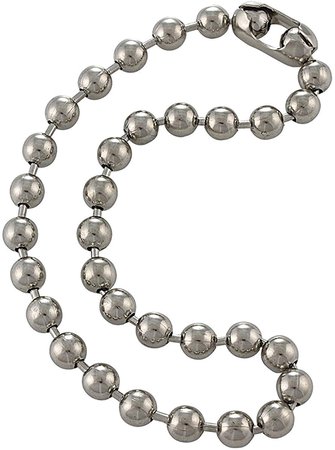 silver ball necklace - Google Search