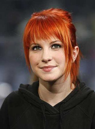 Hayley Williams Ponytail Red Hair