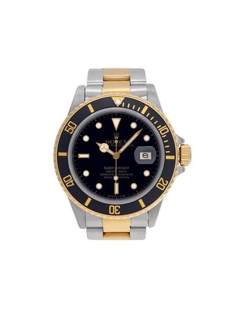 Rolex 1990 pre-owned Submariner 40mm - Farfetch