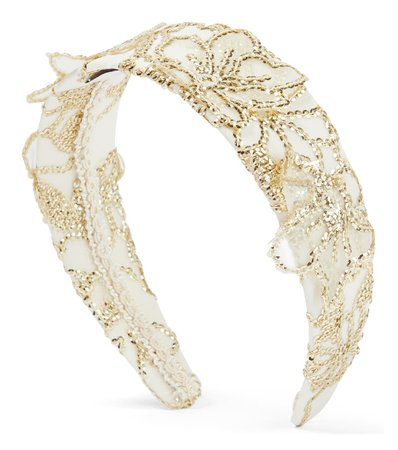 Erdem - Sequin-embellished headband | Mytheresa