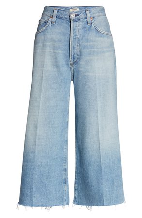 Citizens of Humanity Emily High Waist Wide Leg Culotte Jeans (Insider) | Nordstrom