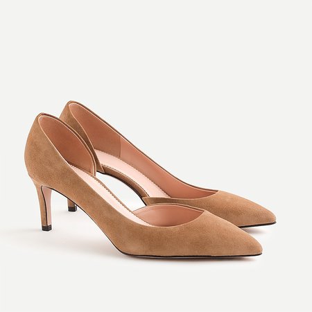 J.Crew: Lucie Suede Pumps For Women