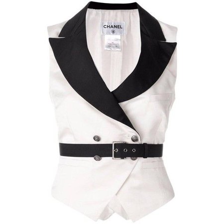 Vintage Chanel Belted Waistcoat