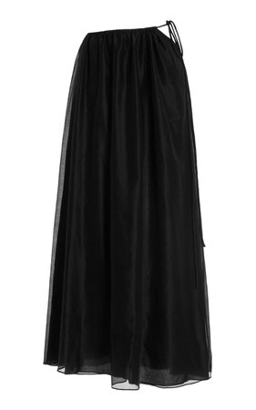 SIR Lucelia Cotton-Silk Midi Skirt By Sir | Moda Operandi
