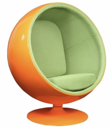 retro egg chair