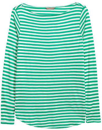 H&M+ Long-sleeved Top - Green