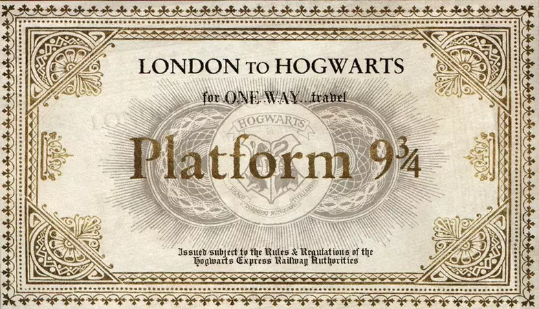 hogwarts express ticket - Google Search