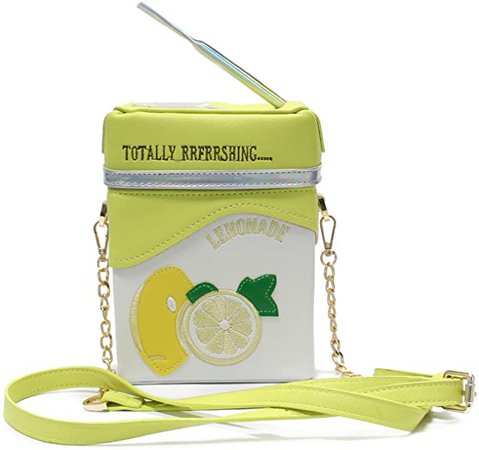 LUI SUI Cute Strawberry Milk Box Cross Body Purse Bag Cellphone Shoulder Bags Card Holder Wallet Purse: Handbags: Amazon.com