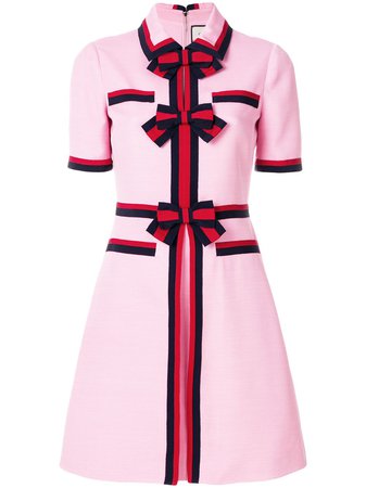 Gucci bow detailed dress