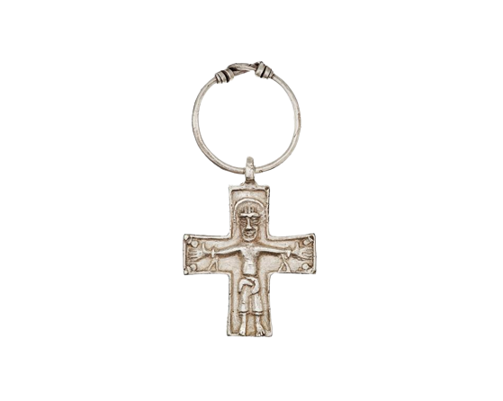 Silver crucifix, Sweden, 800-1100 AD