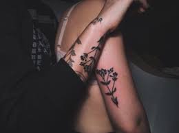 tumblr matching flower tattoo arm - Google Search