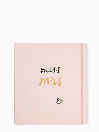miss to mrs bridal planner | Kate Spade New York