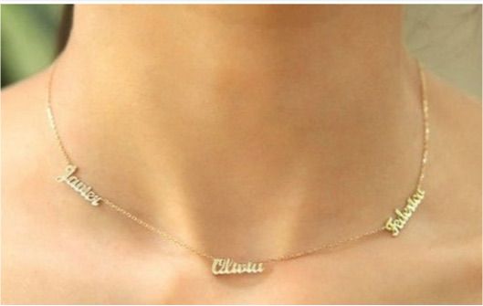three name necklace