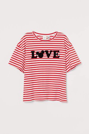 Graphic-design T-shirt - Red