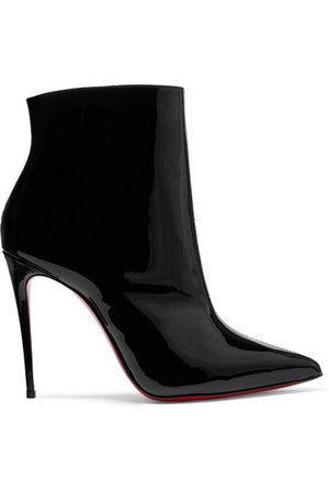 Christian Louboutin | So Kate Booty 100 patent-leather ankle boots | NET-A-PORTER.COM